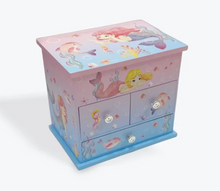 Load image into Gallery viewer, Deluxe Mermaid Musical Jewellery Box
