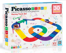 Load image into Gallery viewer, Picasso Tiles Racing Track Set 30 Pieces
