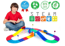 Load image into Gallery viewer, Picasso Tiles Racing Track Set 30 Pieces
