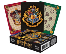 Load image into Gallery viewer, Harry Potter House Crests Playing Cards
