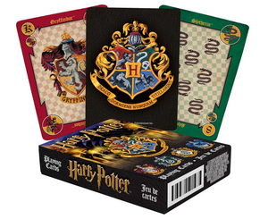 Harry Potter House Crests Playing Cards