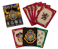 Load image into Gallery viewer, Harry Potter House Crests Playing Cards
