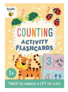 Bright Bee Counting Activity Flashcards