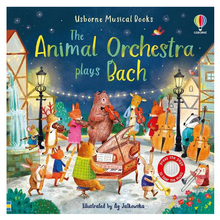 Load image into Gallery viewer, Usborne Musical Book - The Animal Orchestra plays Bach
