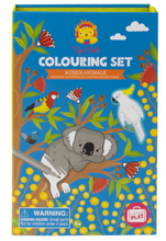 Load image into Gallery viewer, Tiger Tribe Colouring Set Aussie Animals
