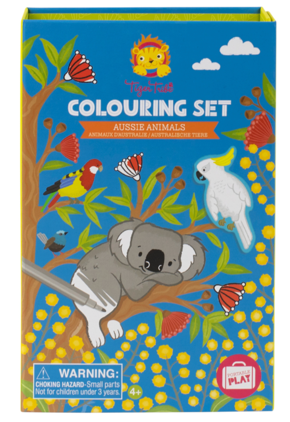 Tiger Tribe Colouring Set Aussie Animals