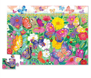 Crocodile Creek Butterfly Garden 36 Piece Floor Puzzle