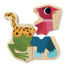 Load image into Gallery viewer, Djeco Wooden Magnet Set Mixanima
