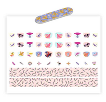 Load image into Gallery viewer, Djeco 120 Feather Nail Stickers
