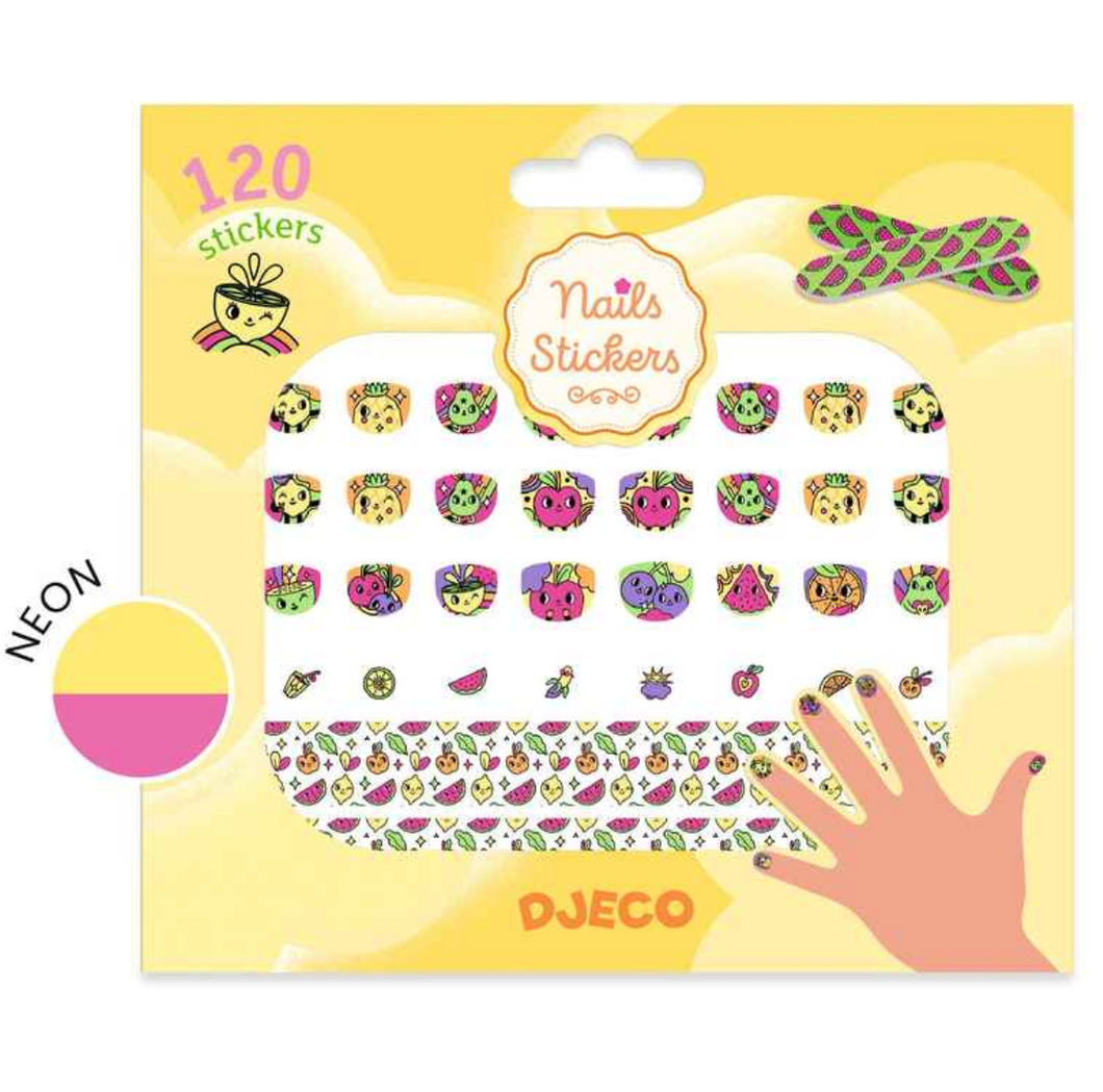 Djeco 120 Boost Nail Stickers