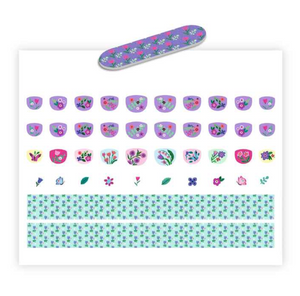 Djeco 120 Flowers Nail Stickers