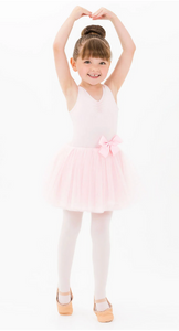 Flo Dancewear Primrose Grosgrain Bow Tutu Dress