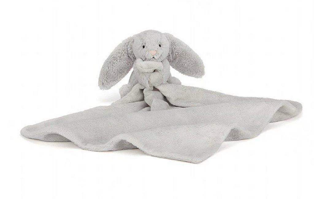 Jellycat Bashful Bunny Comforter Silver