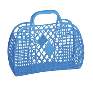 Sun Jellies Retro Basket Royal Blue Small