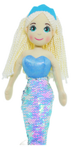 Load image into Gallery viewer, Cotton Candy Mermaid Shelly Flip Sequined
