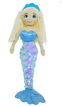 Load image into Gallery viewer, Cotton Candy Mermaid Shelly Flip Sequined
