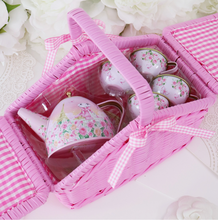 Load image into Gallery viewer, Pink Poppy Claris Picnic Tea Set
