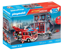 Load image into Gallery viewer, Playmobil 50th Anniversary Fire Mega Set
