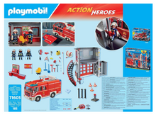 Load image into Gallery viewer, Playmobil 50th Anniversary Fire Mega Set
