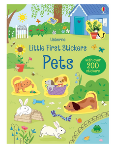 Usborne First Sticker Book Pets