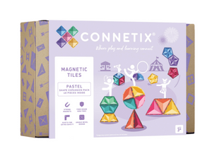 Connetix 48 Piece Pastel Shape Expansion Pack