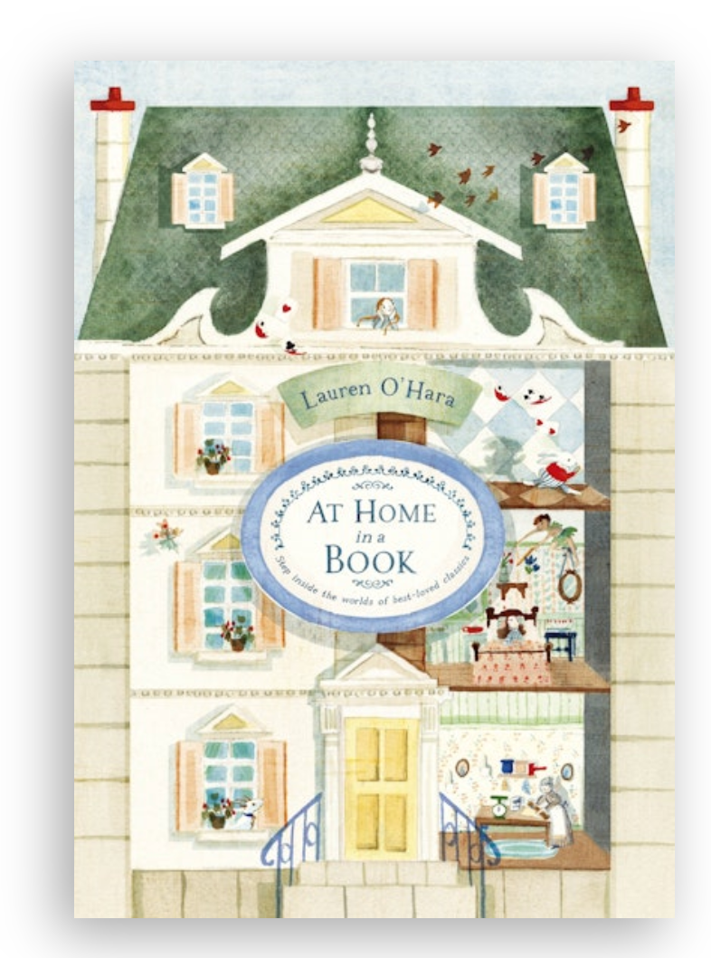 At Home in a Book - Lauren O'Hara - Hardback