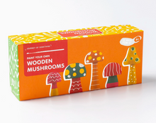 Load image into Gallery viewer, Journey of Something Paint Your Own Wooden Mushrooms
