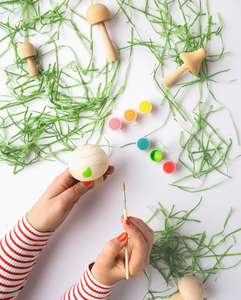 Journey of Something Paint Your Own Wooden Mushrooms