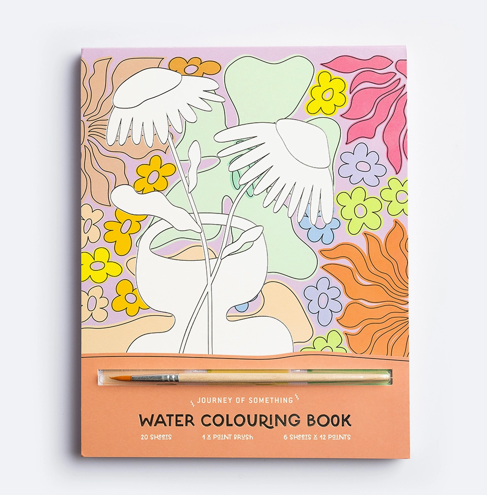 Journey of Something Watercoouring Book