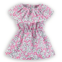 Load image into Gallery viewer, Corolle Pink Floral Dress 36cm/14&quot;

