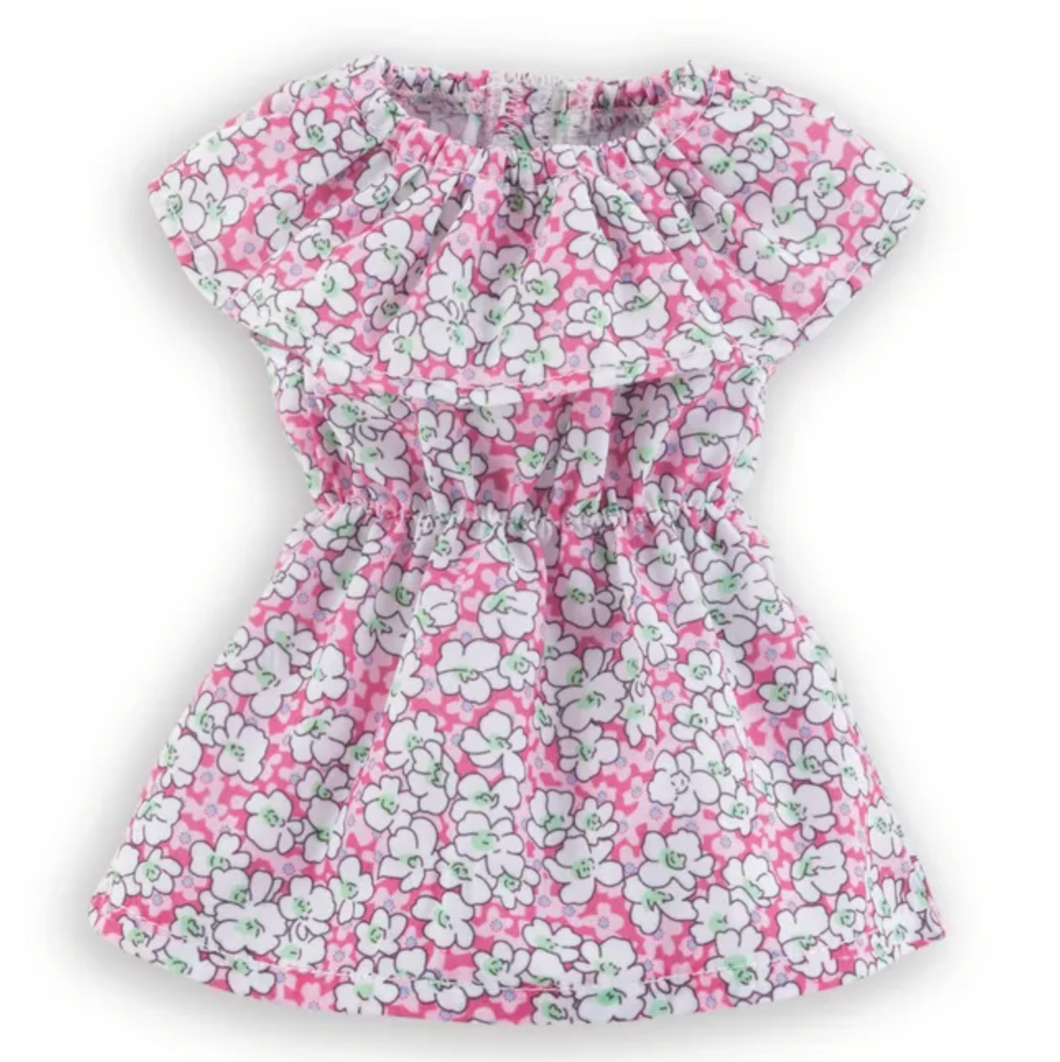 Corolle Pink Floral Dress 36cm/14