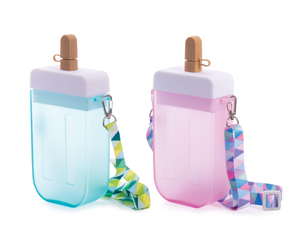 Popsicle Drink Bottle with Strap