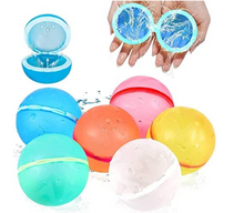 Load image into Gallery viewer, Self Sealing  Water Splash Balls - Reusable Water Bombs 6 Pack
