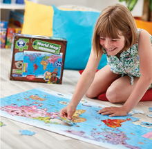 Load image into Gallery viewer, Orchard Toys Map of the World Puzzle
