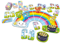 Load image into Gallery viewer, Orchard Toys Rainbow Unicorns
