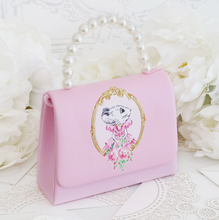 Load image into Gallery viewer, Pink Poppy Claris Print Handbag Pink
