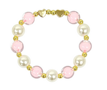 Load image into Gallery viewer, Pink Poppy Ballerina Necklace &amp; Bracelet Set
