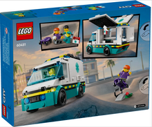 Load image into Gallery viewer, Lego City Emergency Ambulance 60451
