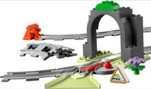 Load image into Gallery viewer, Lego Duplo Train Tunnel &amp; Tracks 10425
