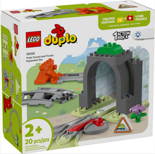 Load image into Gallery viewer, Lego Duplo Train Tunnel &amp; Tracks 10425
