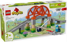 Load image into Gallery viewer, Lego Duplo Train Bridge &amp; Tracks 10426
