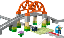 Load image into Gallery viewer, Lego Duplo Train Bridge &amp; Tracks 10426
