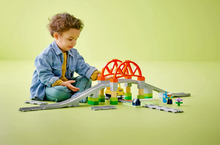 Load image into Gallery viewer, Lego Duplo Train Bridge &amp; Tracks 10426
