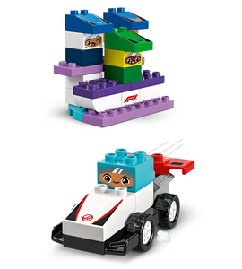 Lego Duplo F1 Team Race Cars & Drivers 10445