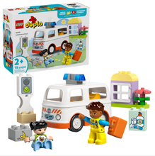 Load image into Gallery viewer, Lego Duplo Ambulance &amp; Driver 10447
