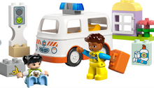 Load image into Gallery viewer, Lego Duplo Ambulance &amp; Driver 10447
