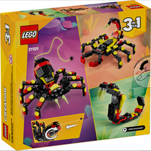 Load image into Gallery viewer, Lego Creator Wild Animals Suprising Spider 31159
