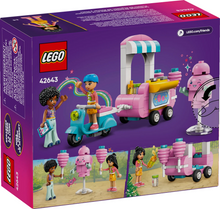 Load image into Gallery viewer, Lego Friends Cotton Candy Stand &amp; Scooter 42643
