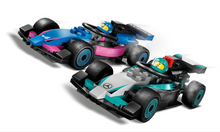 Load image into Gallery viewer, Lego City F1 Garage &amp; Mercedes AMG &amp; Alpine Cars 60444
