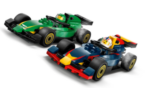 Lego City F1 Truck with RB20 & AMR24 F1 Cars 60445